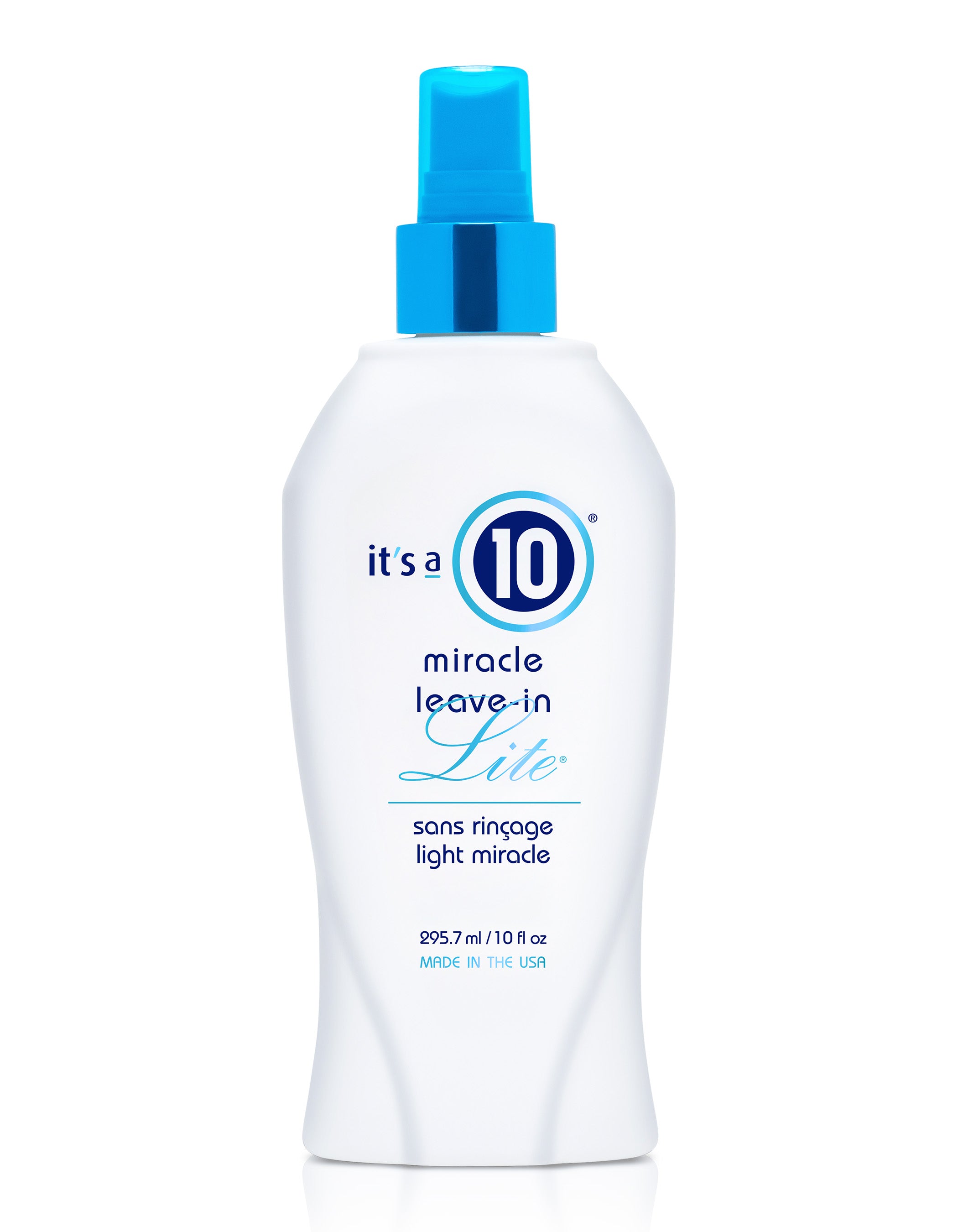It's a 10 Miracle Leave-In Lite spray leave-in 118 ml capelli fini