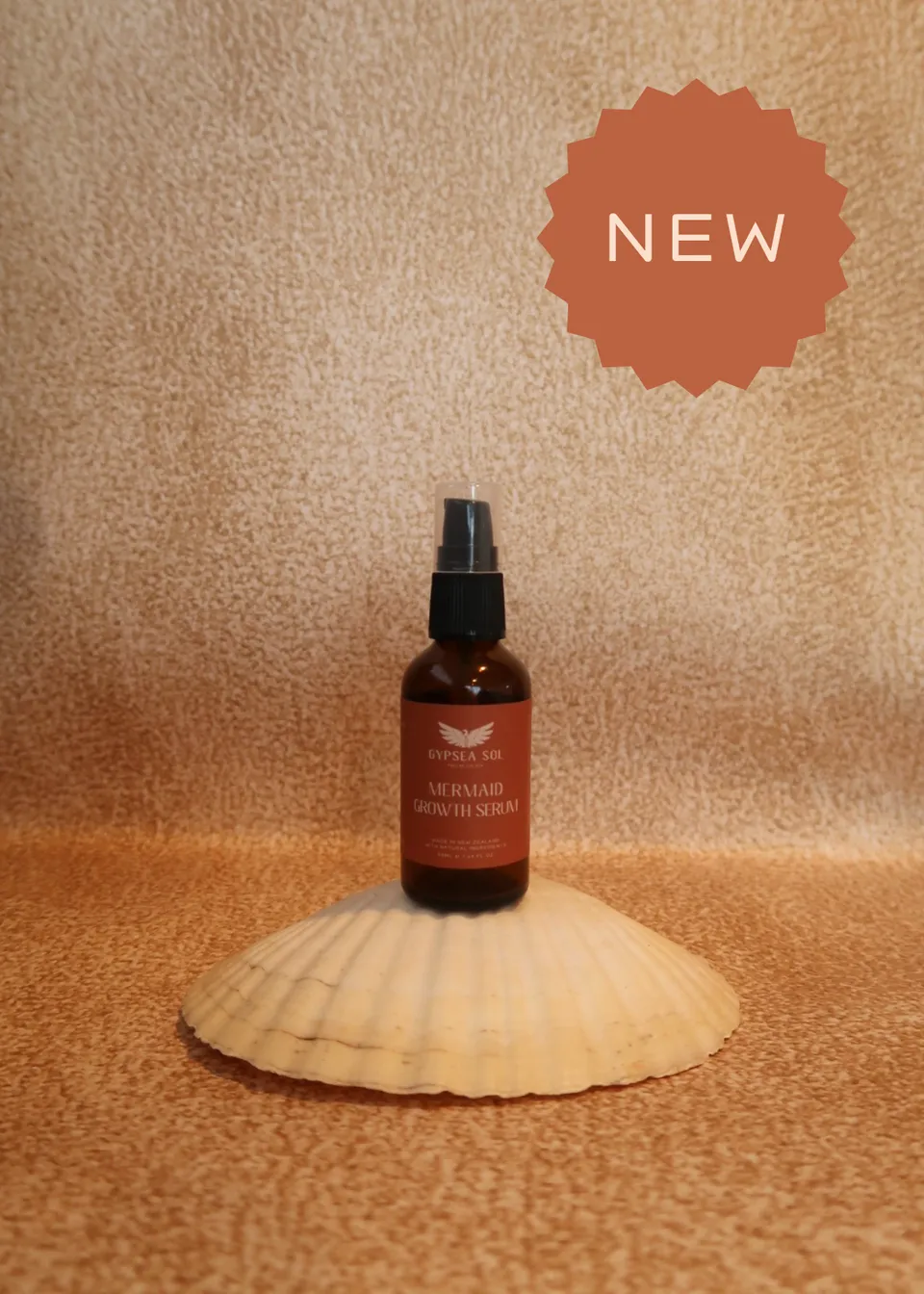 Gypsea Sol Mermaid Growth Serum siero capelli crescita rosmarino