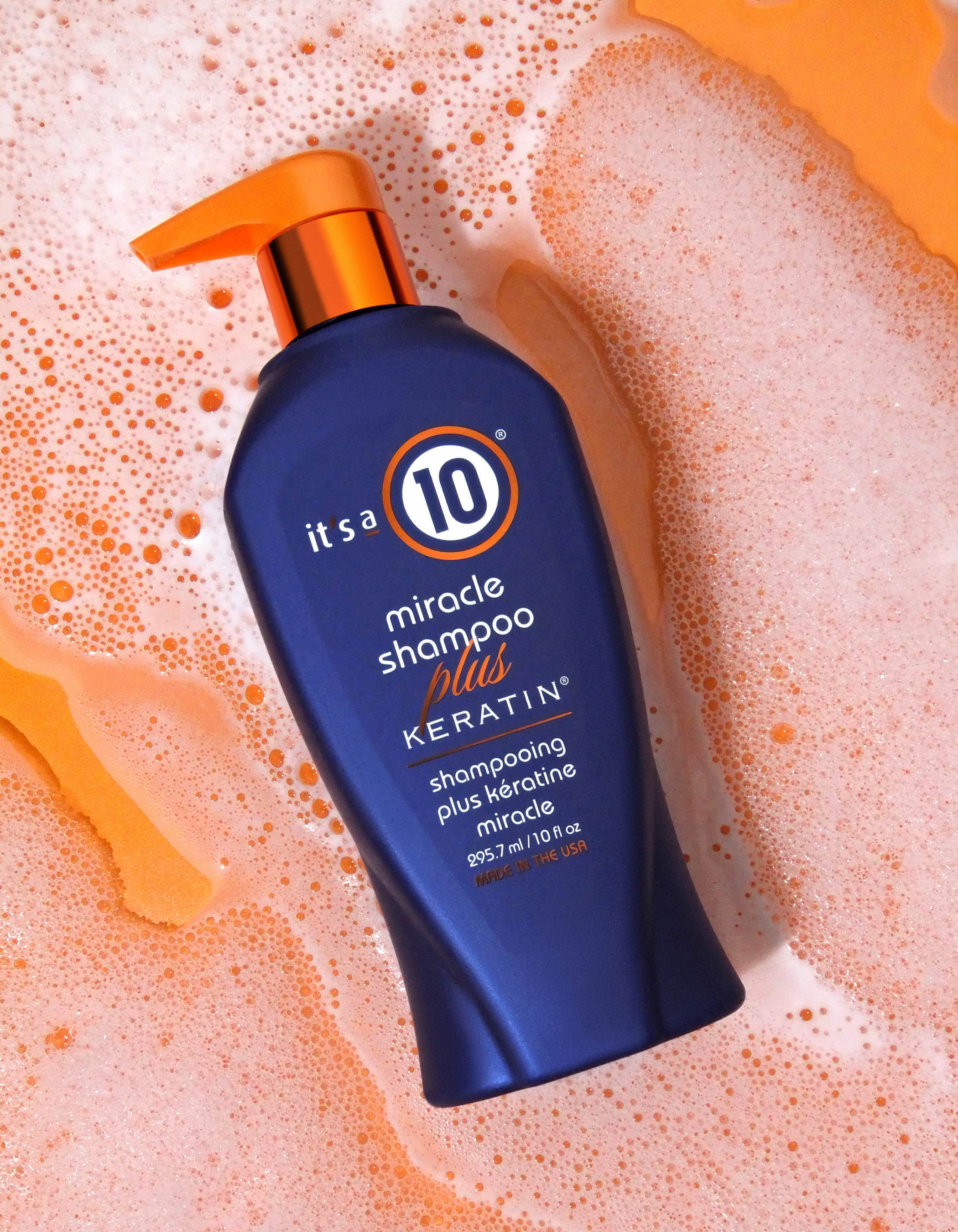 It's a 10 Miracle Daily Shampoo Plus Keratin shampoo 10 oz cheratina