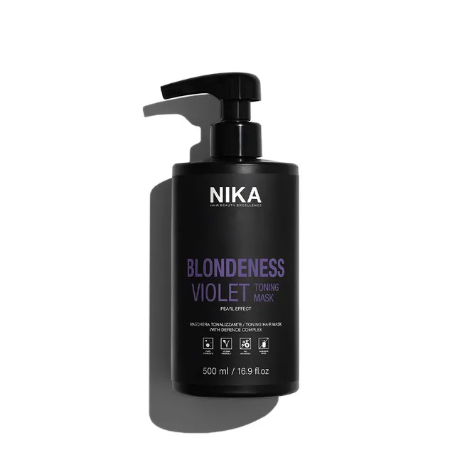 Nika Blondeness Violet maschera tonalizzante perlato