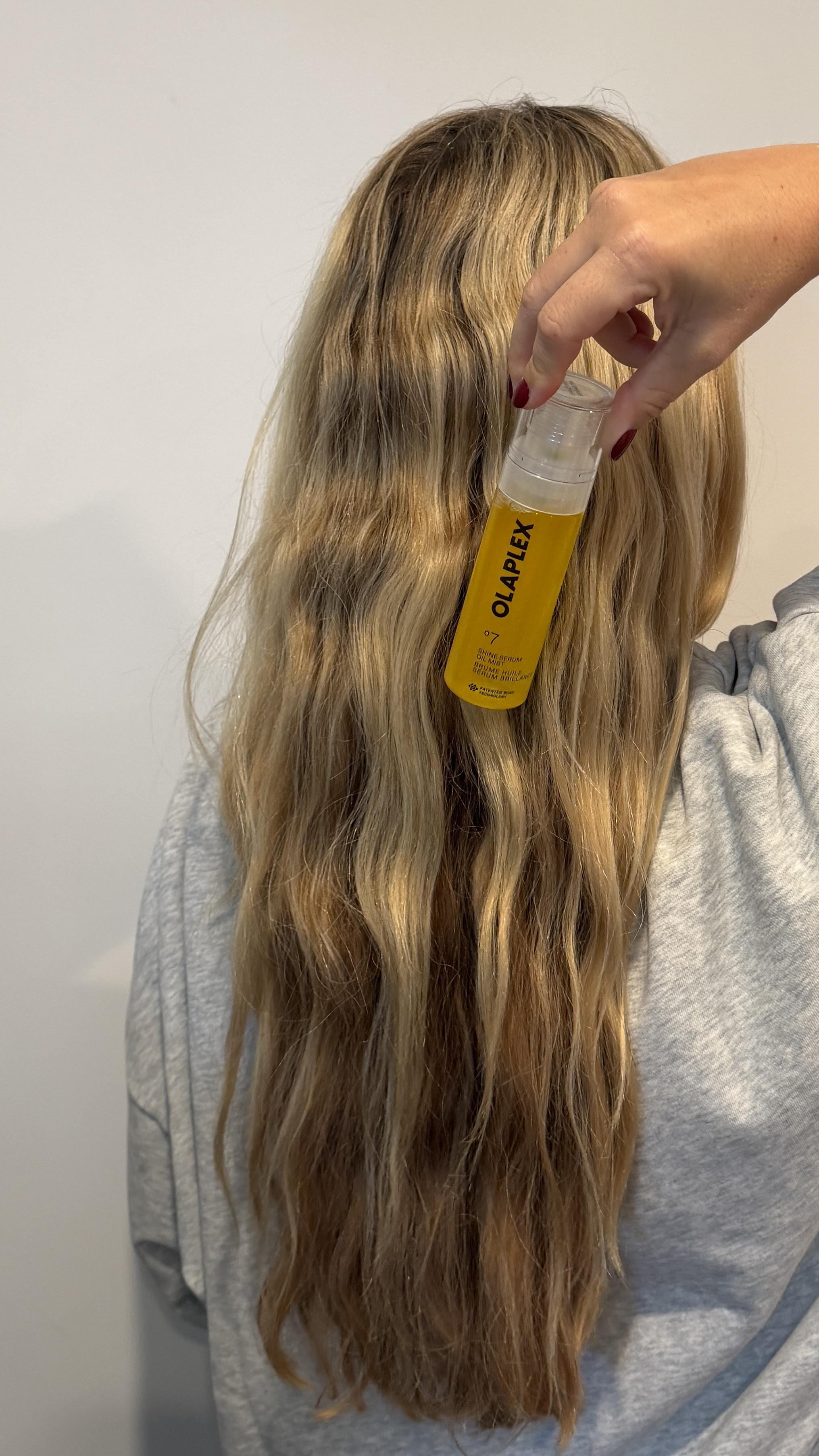 Olaplex N.7 Shine Duo olio capelli 2 pezzi brillante