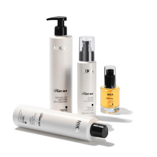 Nika Fairy Silk kit capelli crespi anticrespo completo