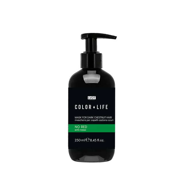 LVDT Color Life No Red Mask capelli 250ml antirosso castani