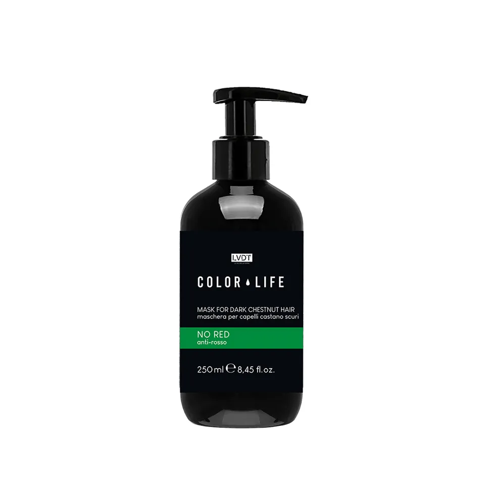 LVDT Color Life No Red Mask capelli 250ml antirosso castani