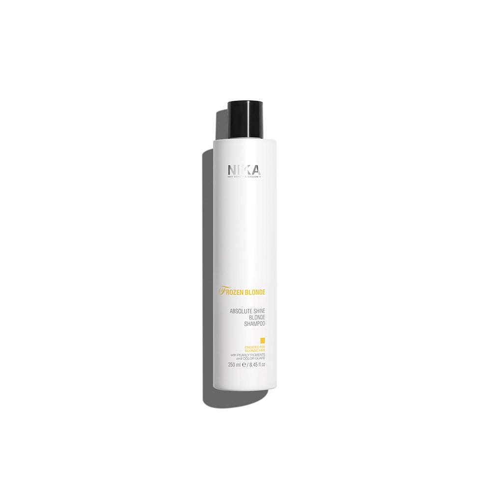 Nika Frozen Blonde kit routine capelli biondi antigiallo