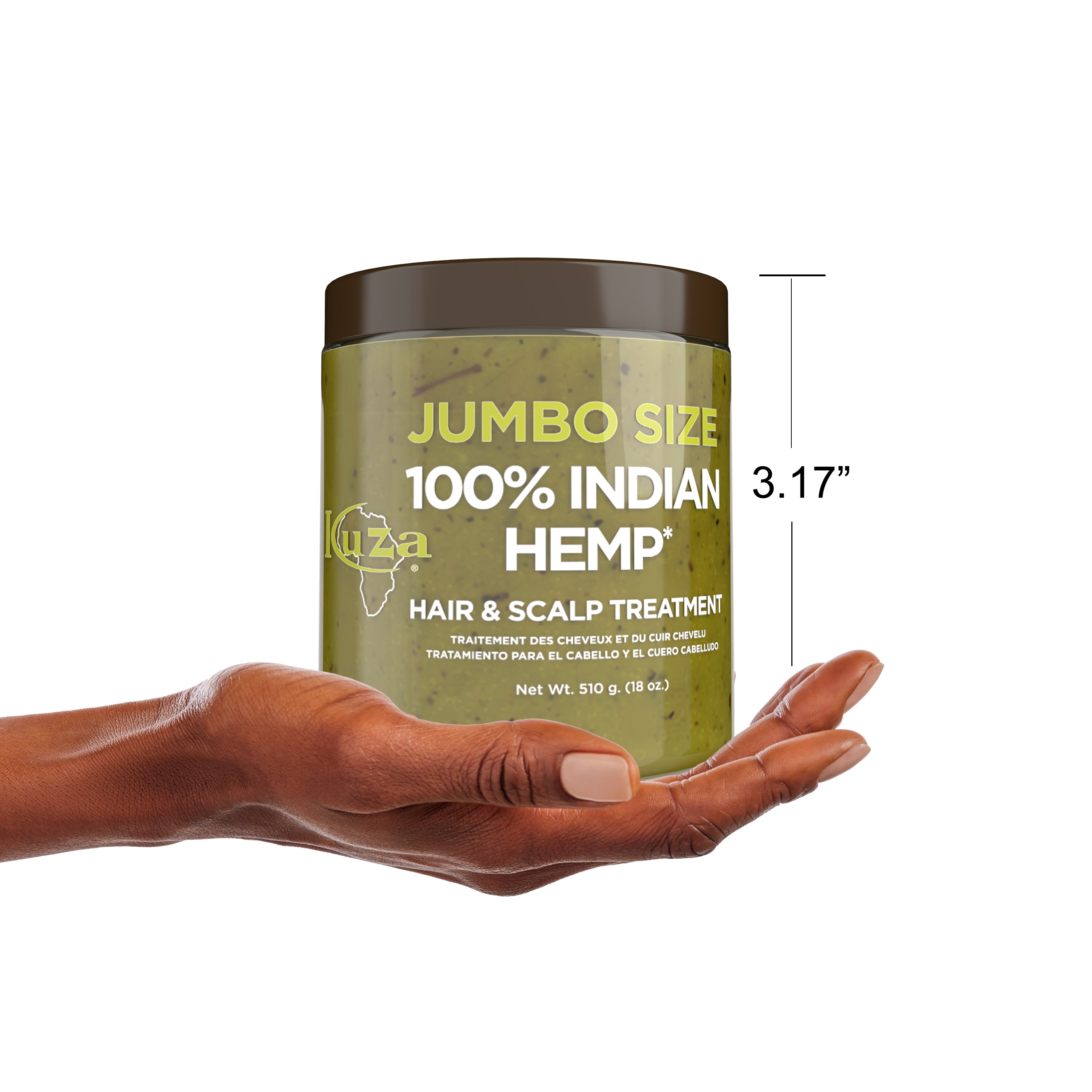 Kuza Indian Hemp trattamento capelli 510 g idratante