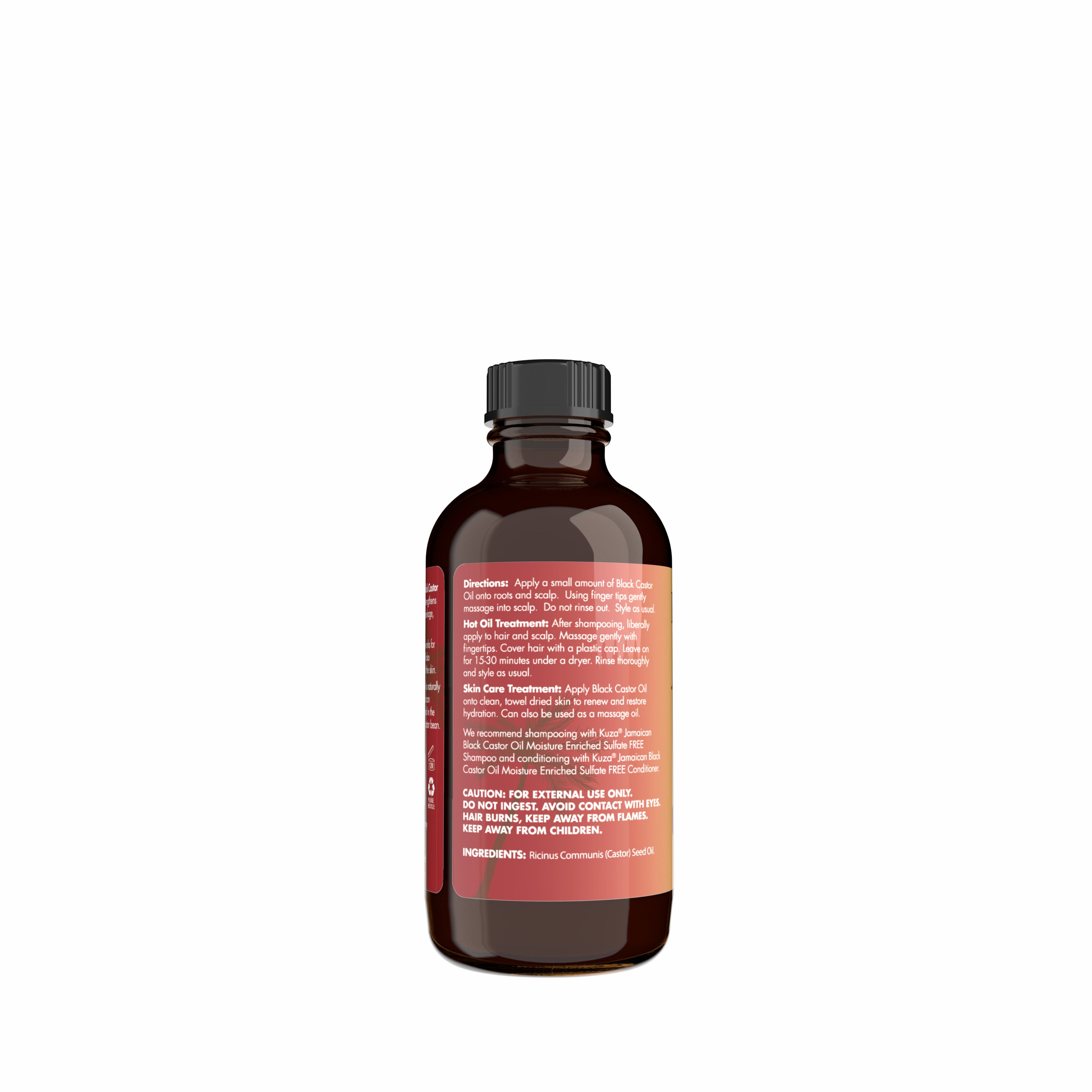 Kuza Jamaican Black Castor Oil Treatment olio capelli extra dark 118 ml