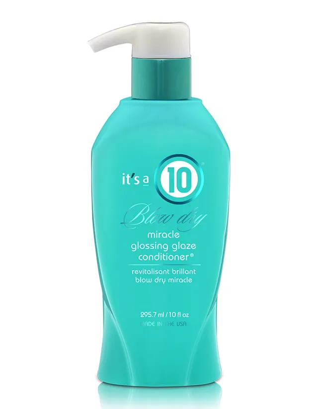 It's a 10 Miracle Blow Dry Glossing Glaze balsamo 10 oz lucentezza
