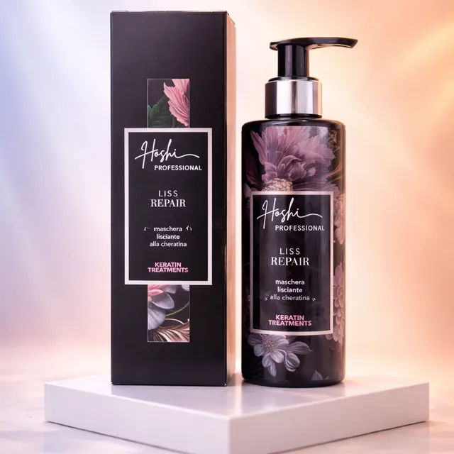 Hoshi Keratin Liss Repair maschera 250 ml lisciante
