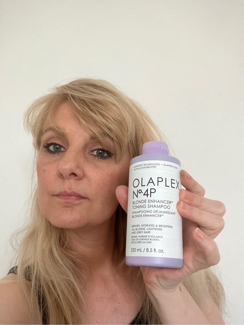 Olaplex Blonde Enhancer set litri shampoo balsamo viola