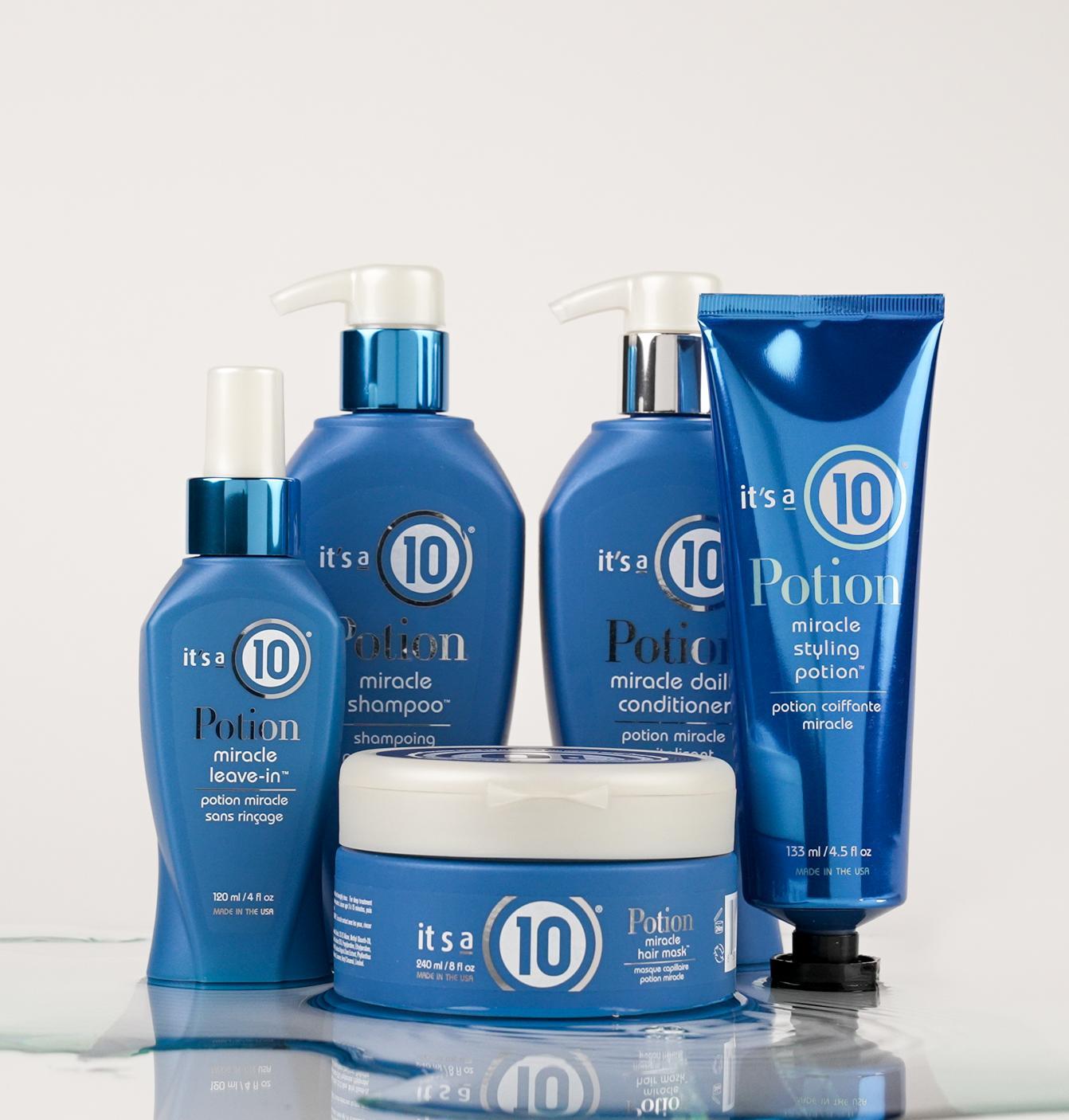 It's a 10 Potion Miracle Daily Shampoo 10 oz capelli secchi