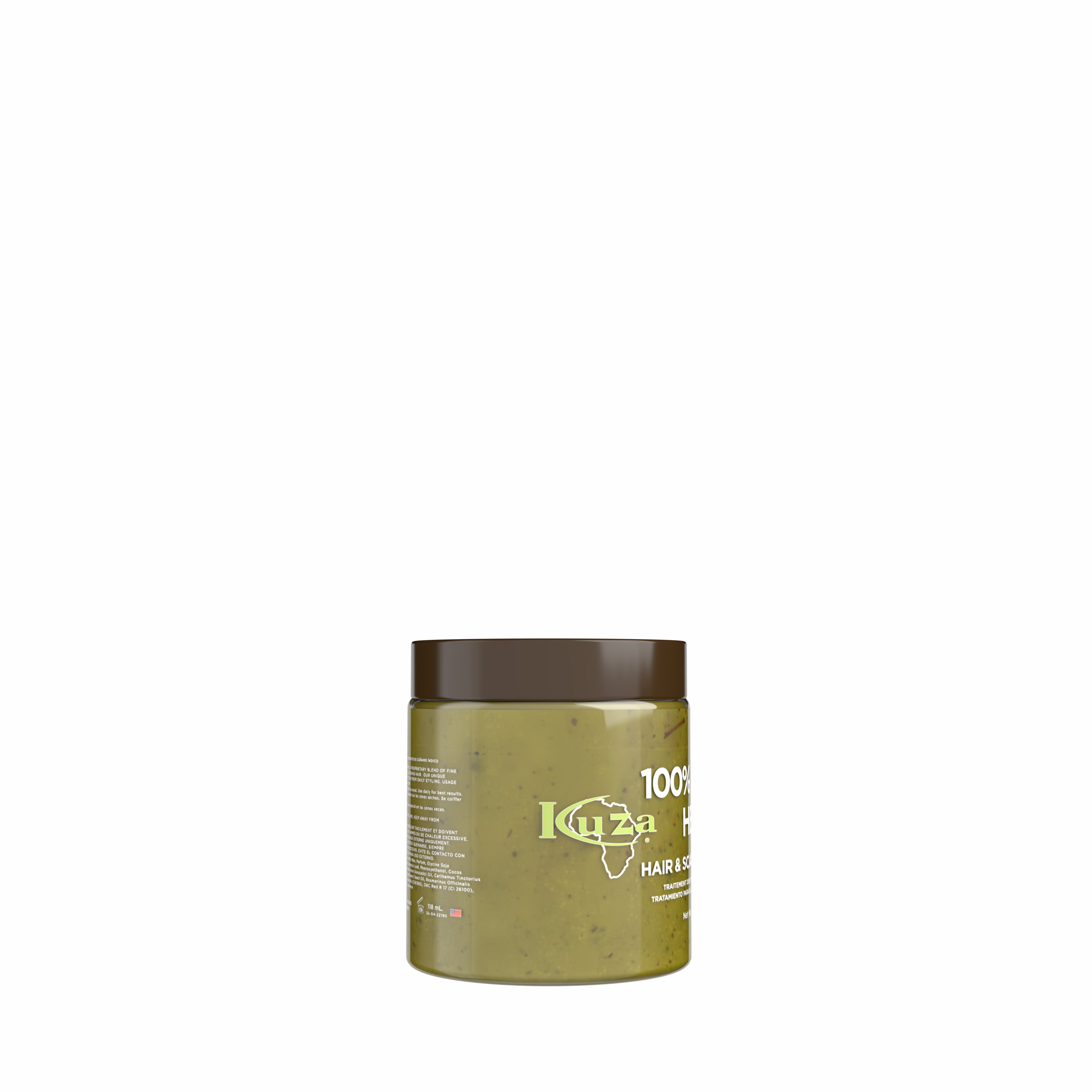 Kuza Indian Hemp trattamento capelli 4 oz cute secca