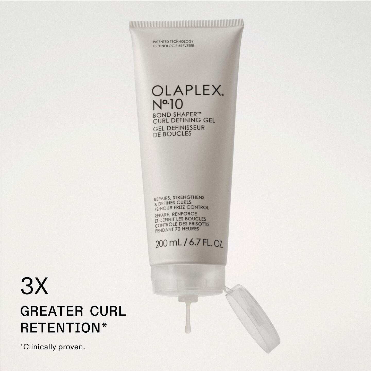Olaplex N°10 Bond Shaper gel ricci tenuta flessibile