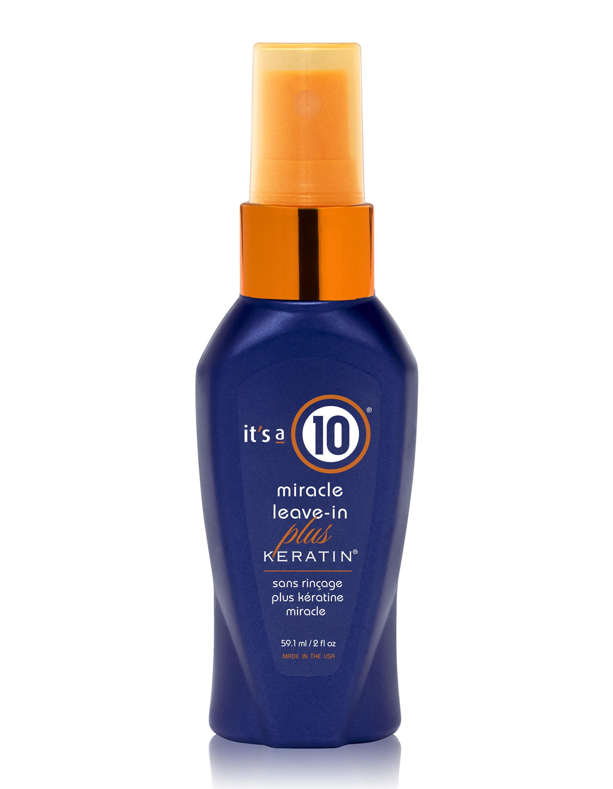 It's a 10 Miracle Leave-In Plus Keratin spray 10 oz cheratina
