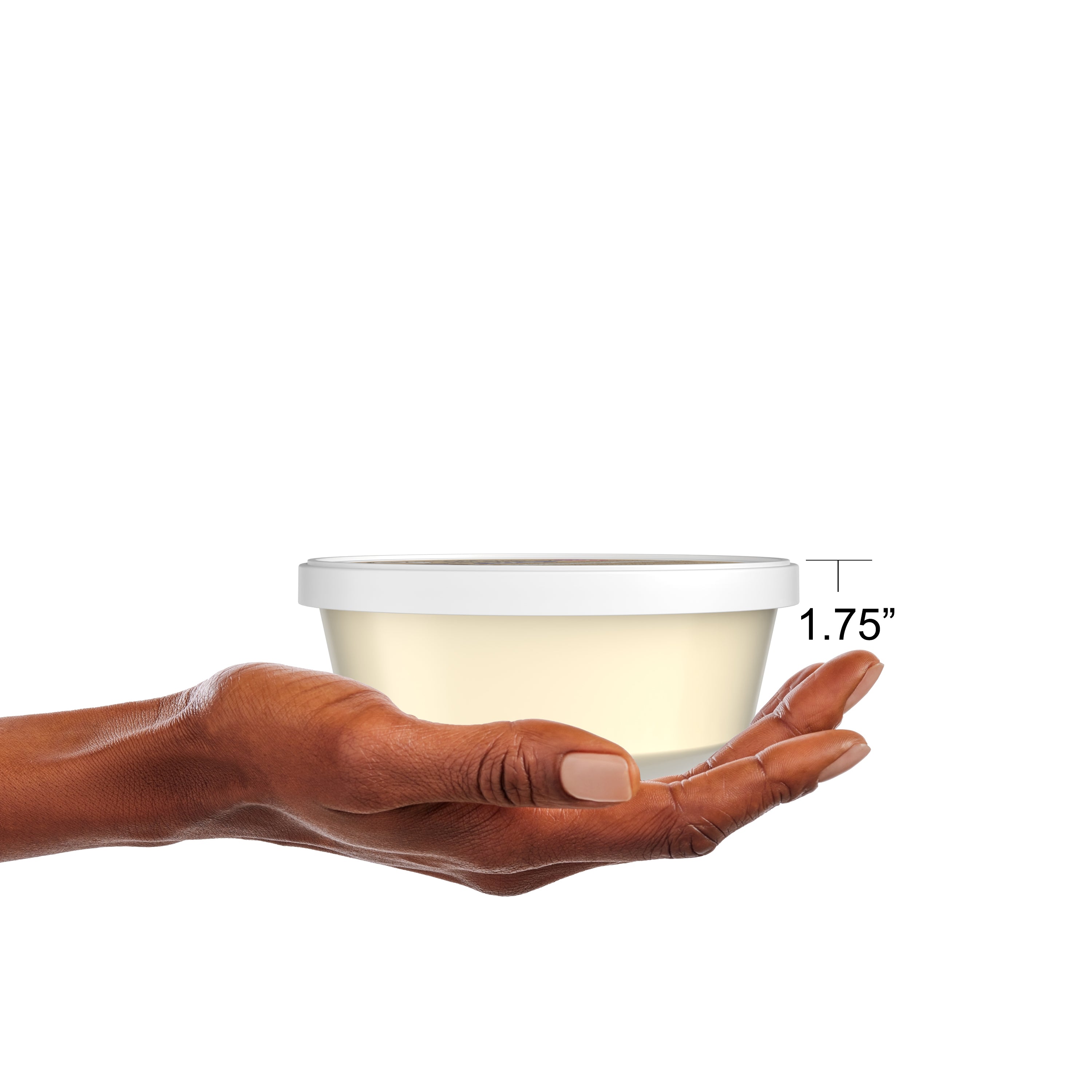 Kuza African Shea Butter burro karitè 8 oz bianco solido