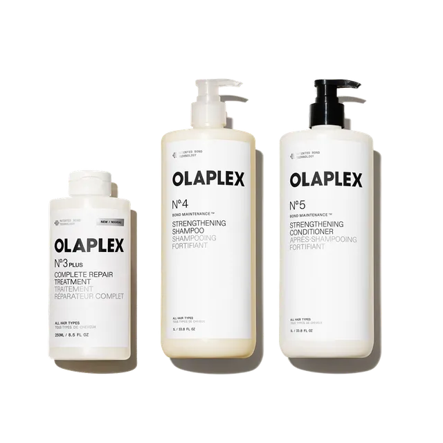 Olaplex N°3 Plus N°4 N°5 Set Capelli Formato Maxi Risparmio