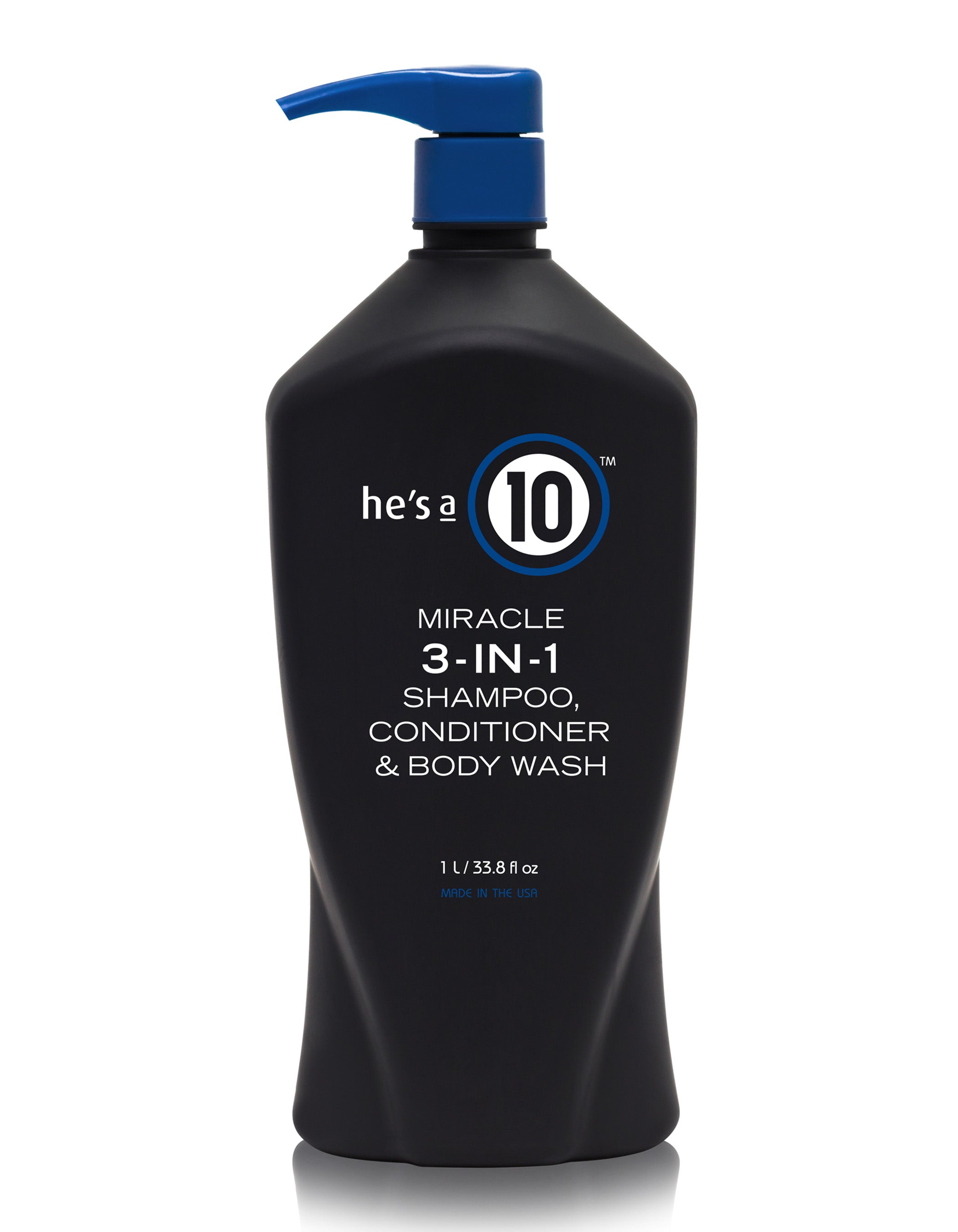 He's a 10 Miracle 3-in-1 shampoo uomo corpo