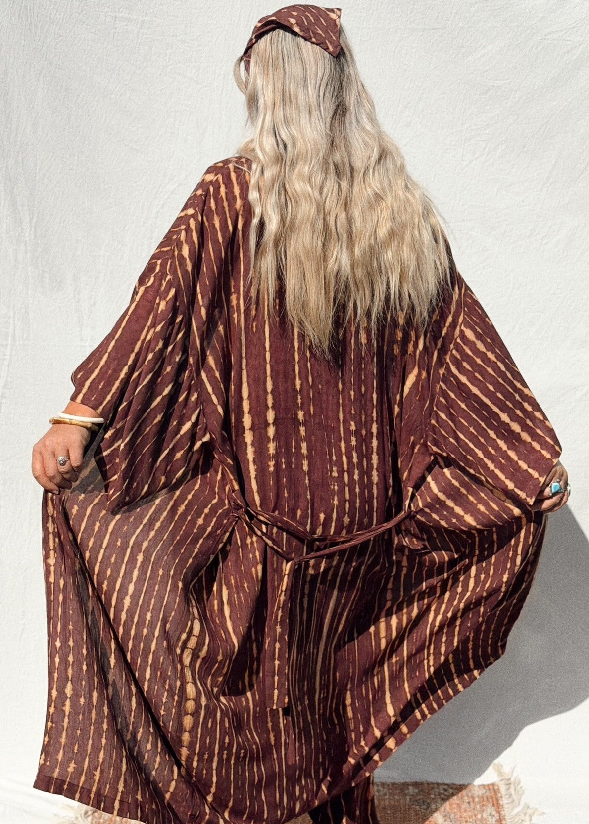 Gypsea Sol Gypsea Goddess Kimono tie-dye taglia unica