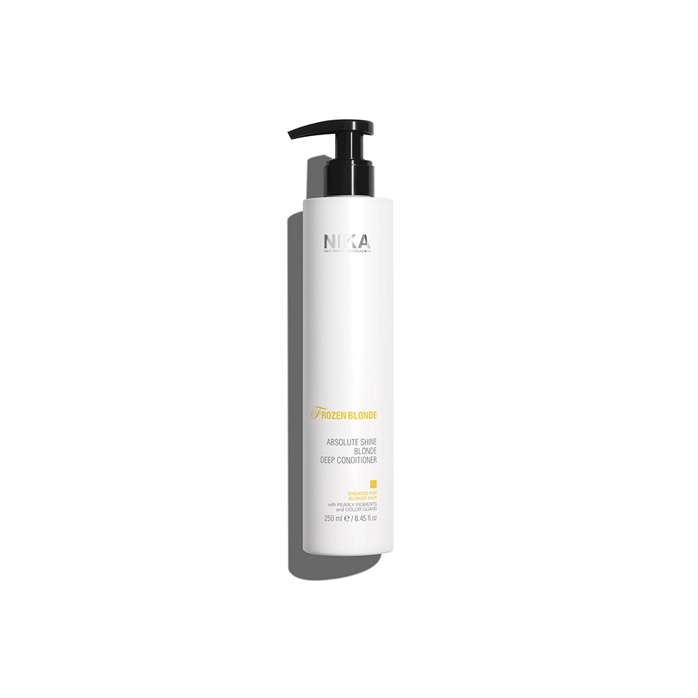 Nika Frozen Blonde kit routine capelli biondi antigiallo