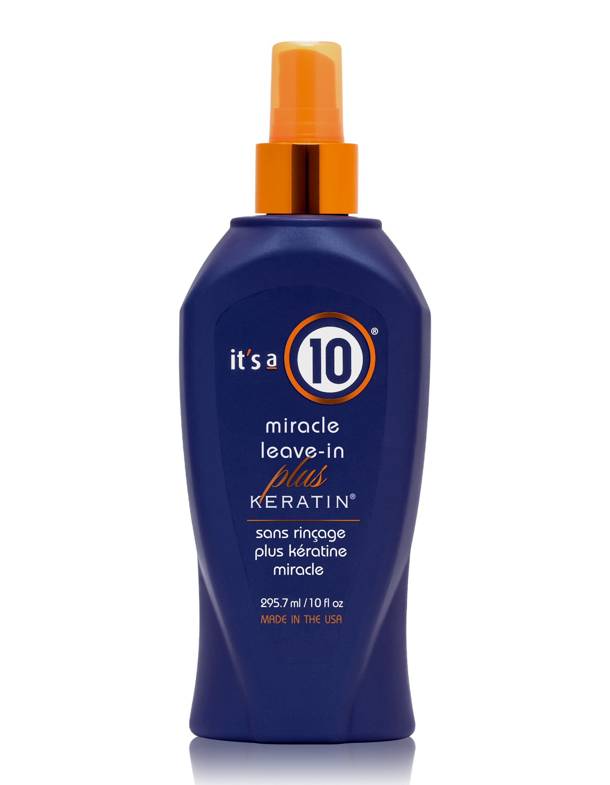 It's a 10 Miracle Leave-In Plus Keratin spray 10 oz cheratina