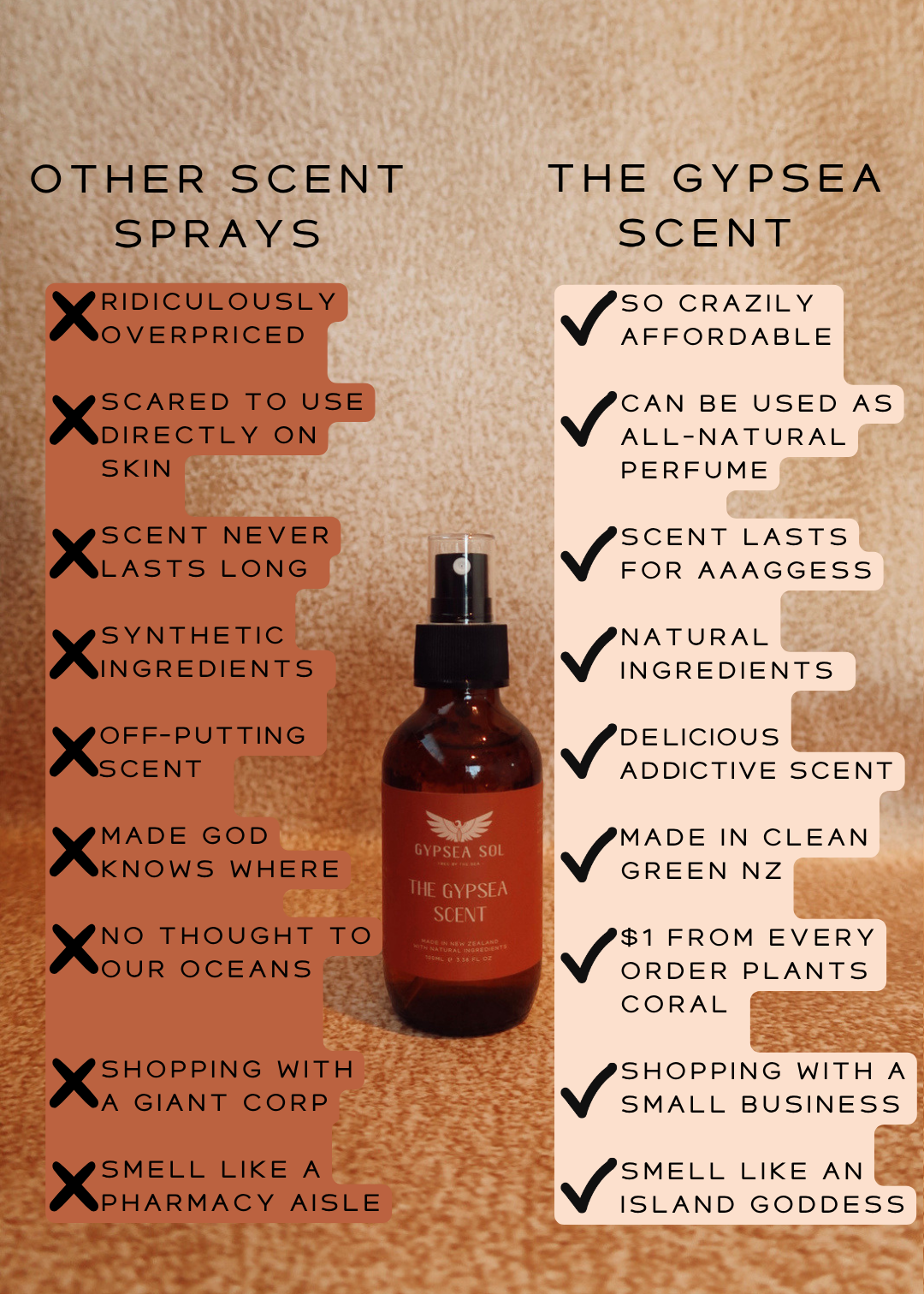 Gypsea Sol The Gypsea Scent spray profumato dolce tropicale