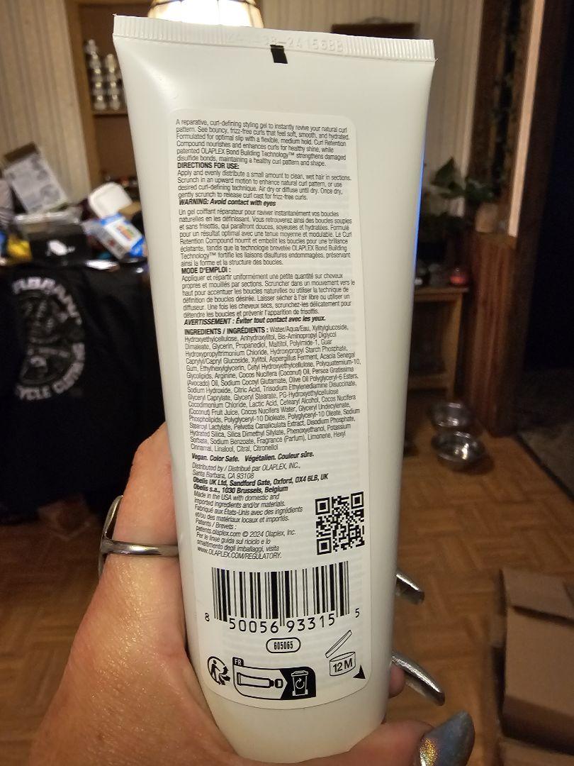 Olaplex N°10 Bond Shaper gel ricci tenuta flessibile