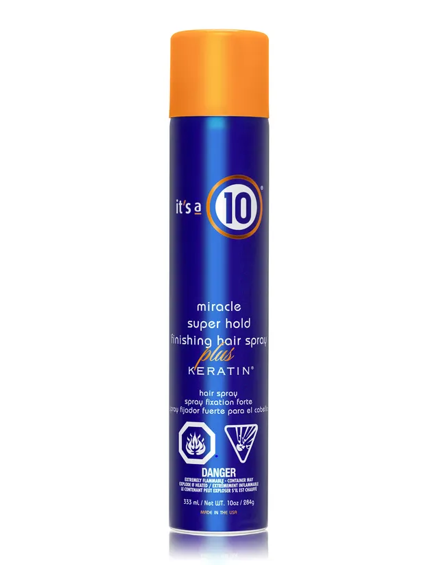 It's a 10 Miracle Finishing Spray Plus Keratin lacca 10 oz tenuta