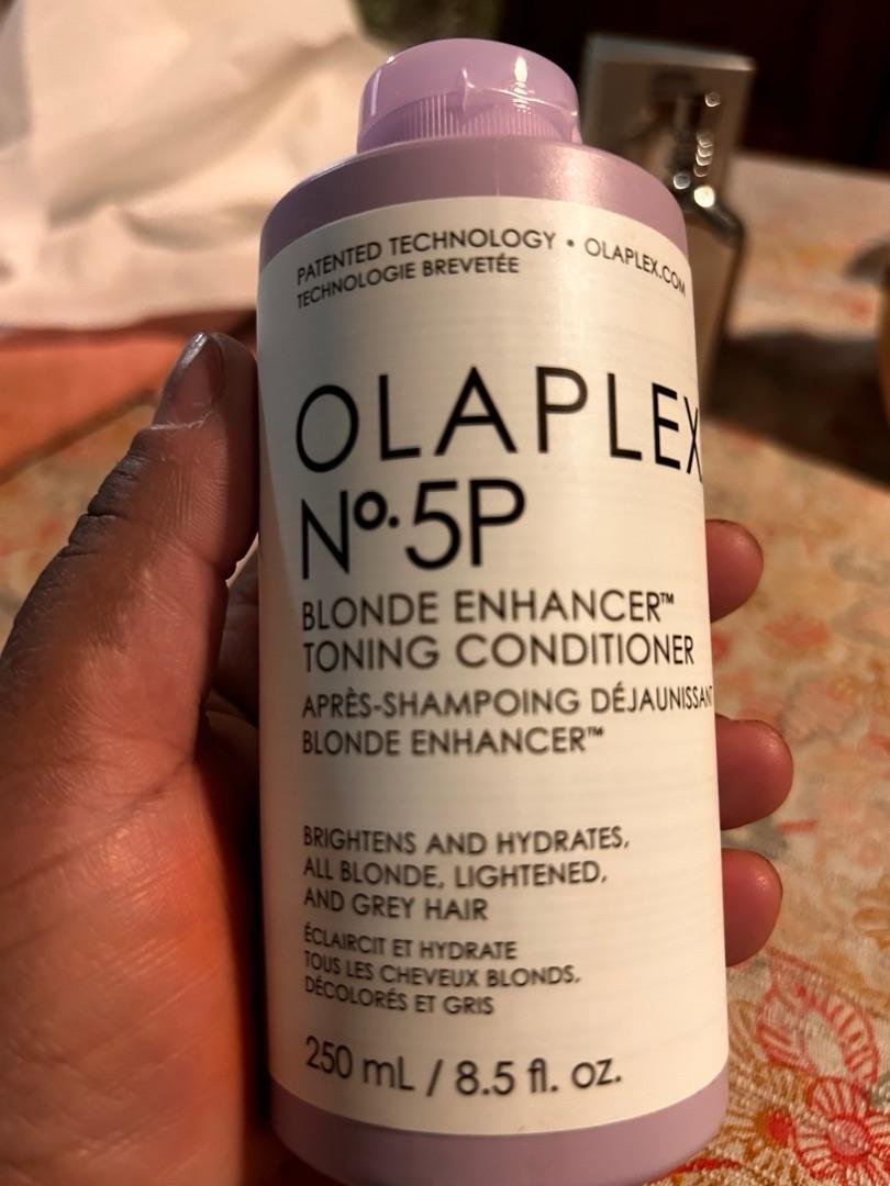 Olaplex Blonde Enhancer set litri shampoo balsamo viola