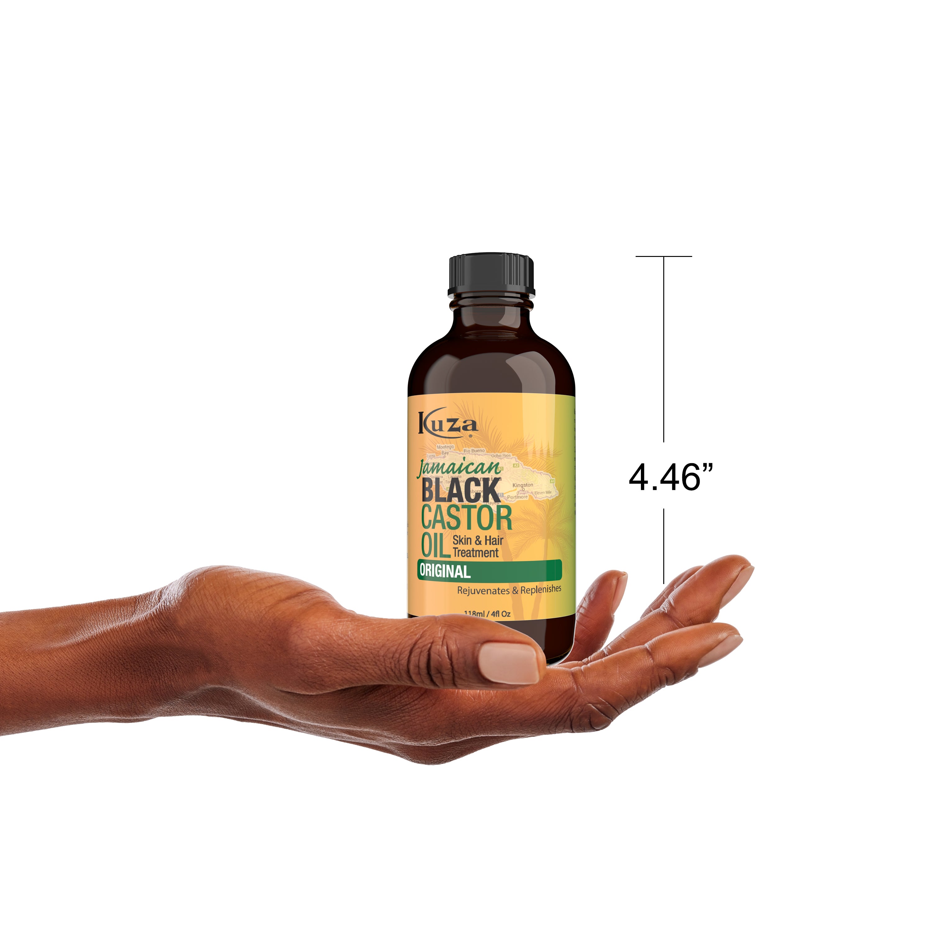 Kuza Jamaican Black Castor Oil olio 4 oz originale