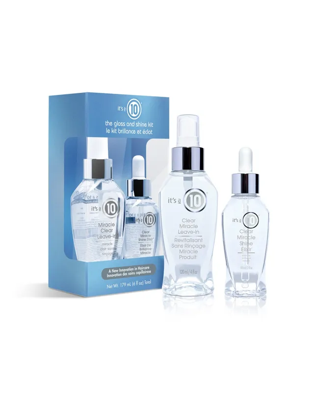 It's a 10 Gloss and Shine Kit capelli luminosi 2 pezzi