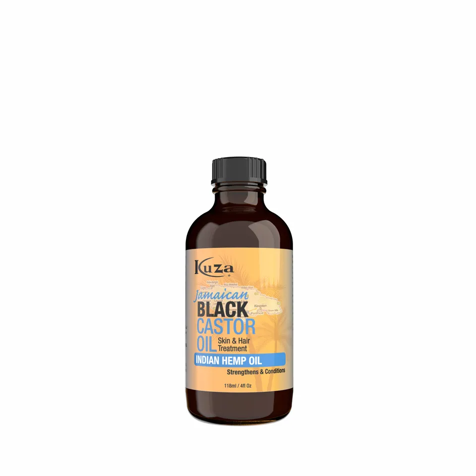 Kuza Jamaican Black Castor Oil Indian Hemp olio capelli 118 ml rinforzante