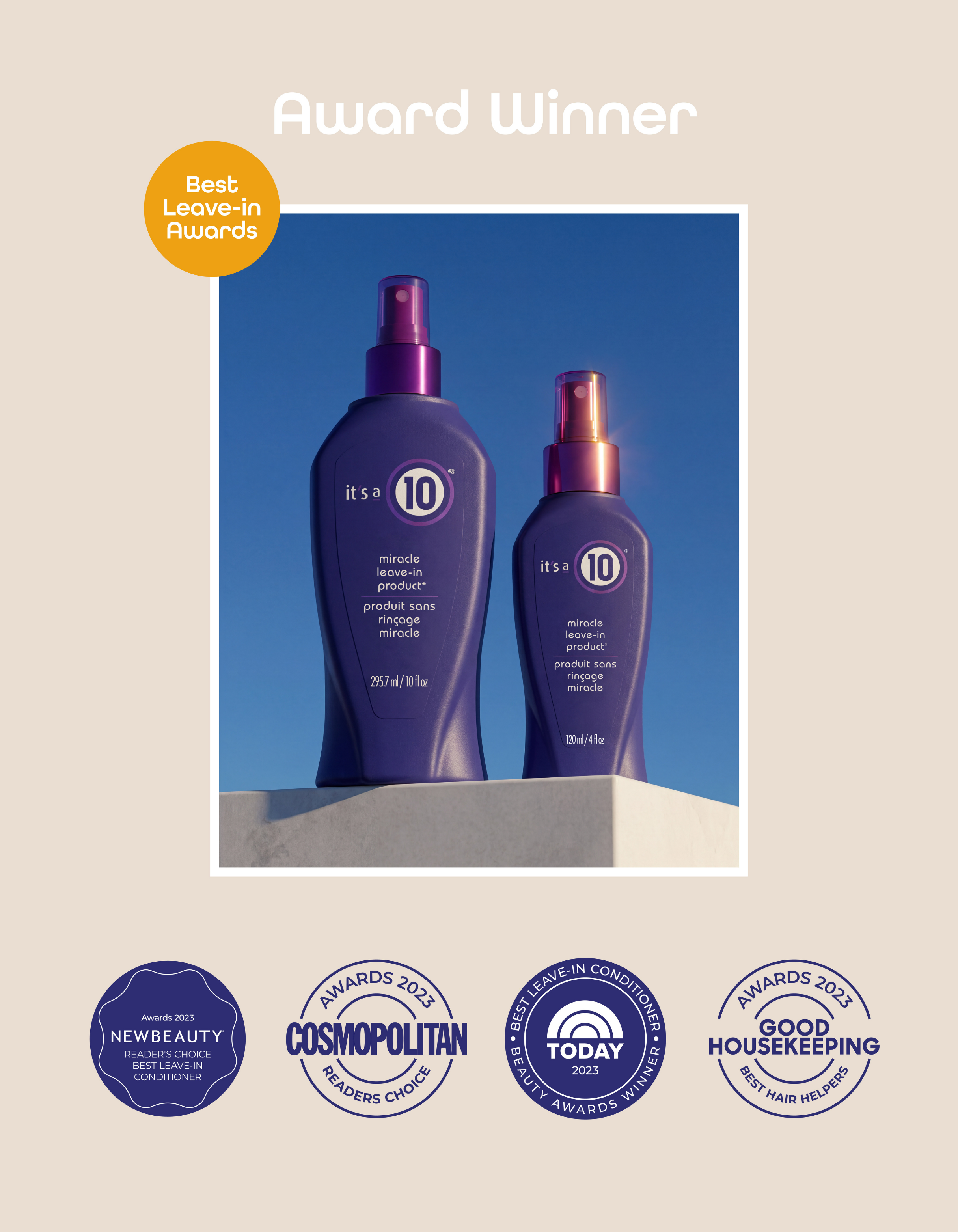 It's a 10 Miracle Leave-In Spray 120 ml districante