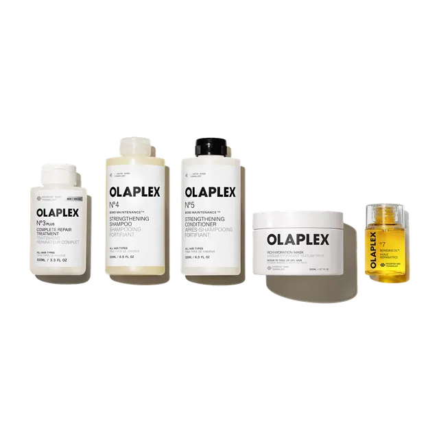Olaplex Rich Hydration Routine kit capelli 5 pezzi ricco