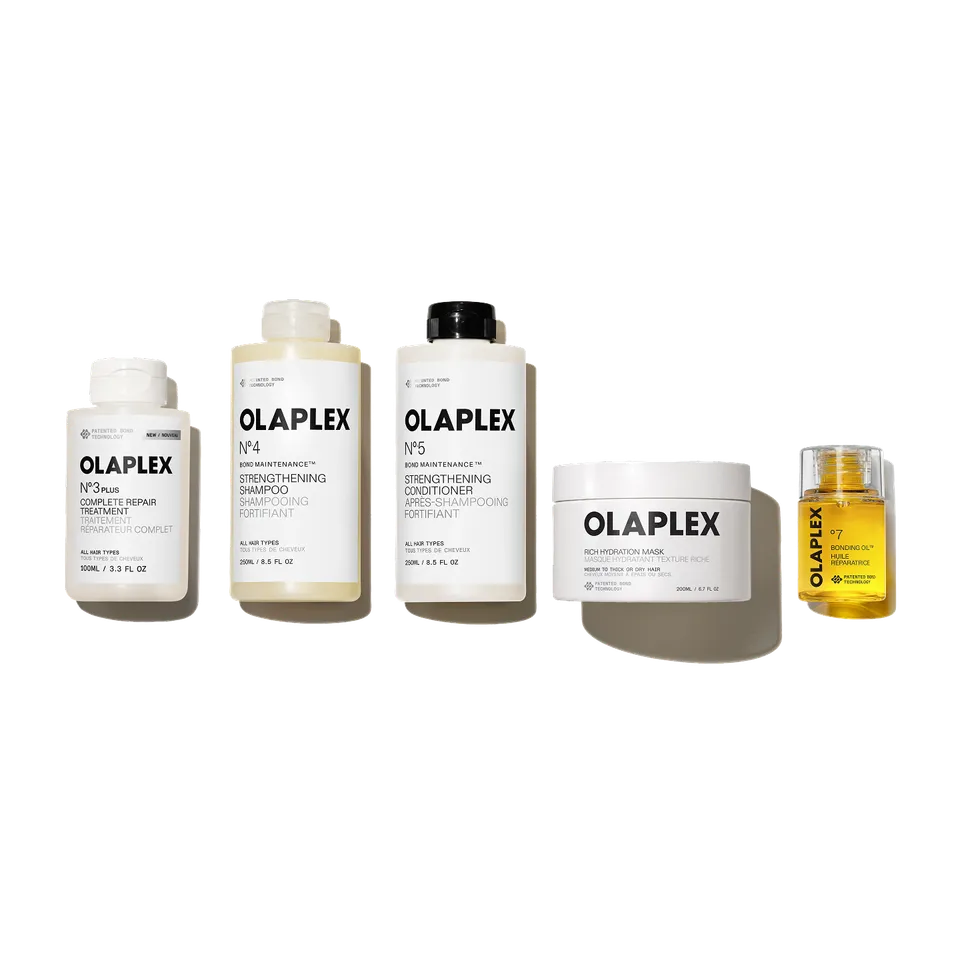 Olaplex Rich Hydration Routine kit capelli 5 pezzi ricco
