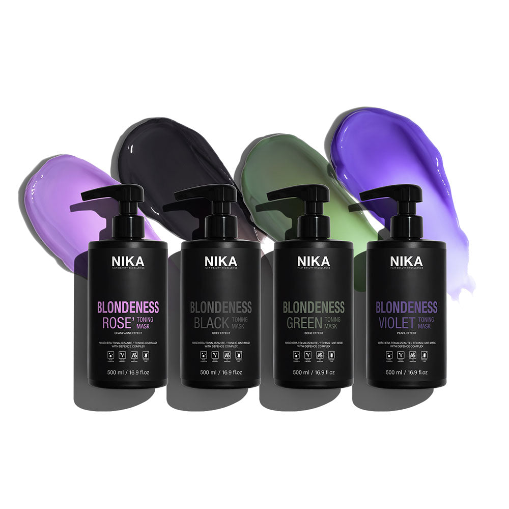 Nika Blondeness Toning Mask Green Maschera  be natural beige