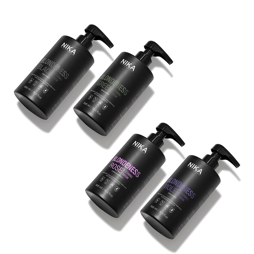 Nika Blondeness Toning Mask Green Maschera  be natural beige