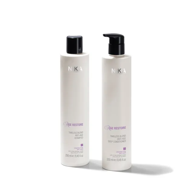 Nika Age Restore Duo kit capelli secchi 2x250 ml idratante