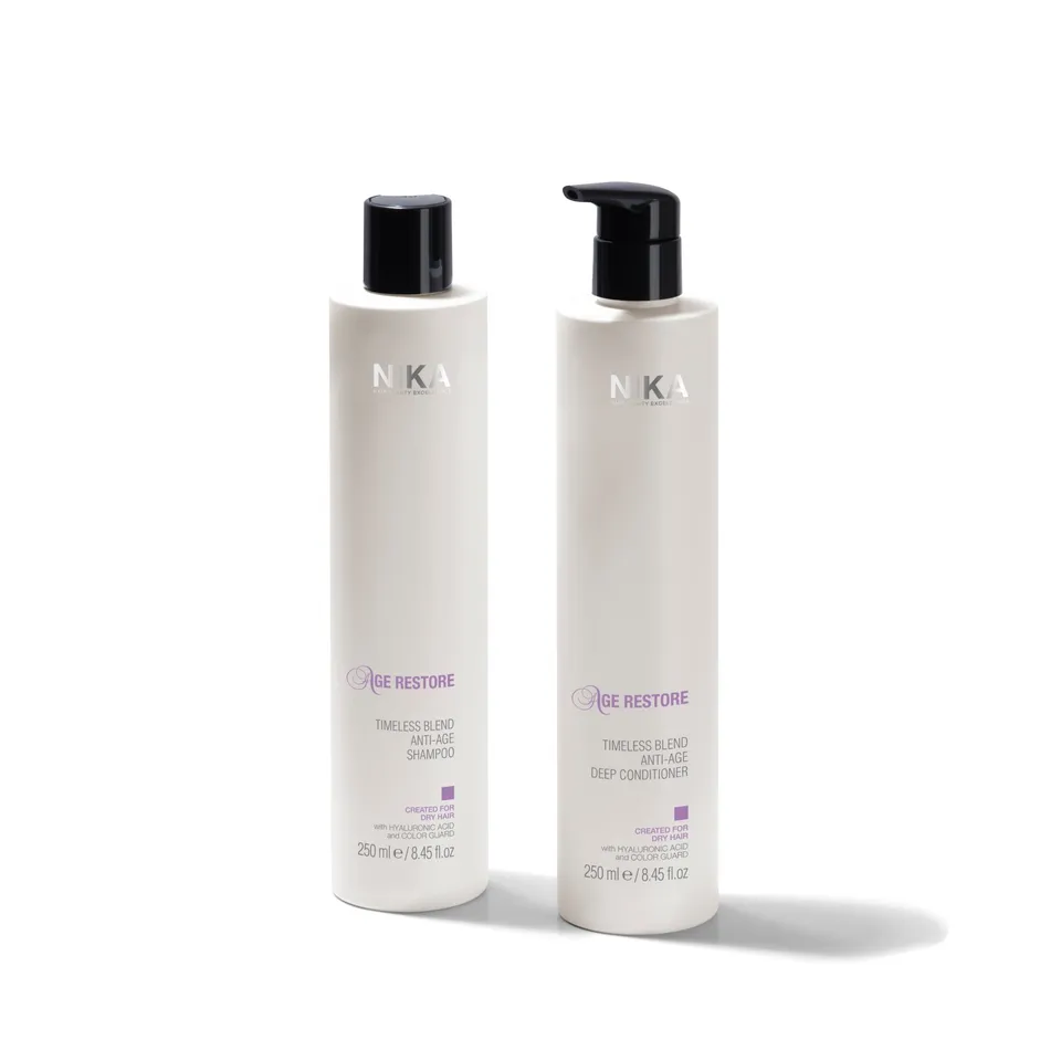 Nika Age Restore Duo kit capelli secchi 2x250 ml idratante