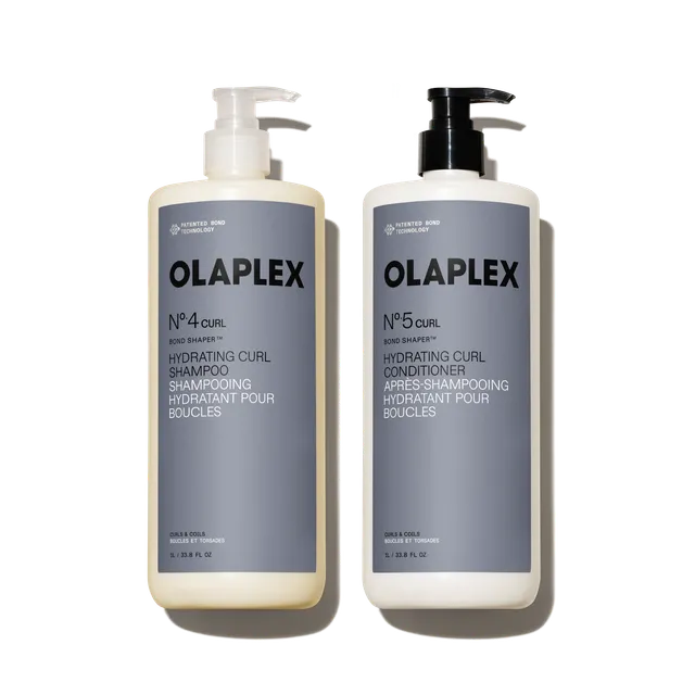 Olaplex N°.4Curl N°.5Curl set shampoo e balsamo litro anticrespo