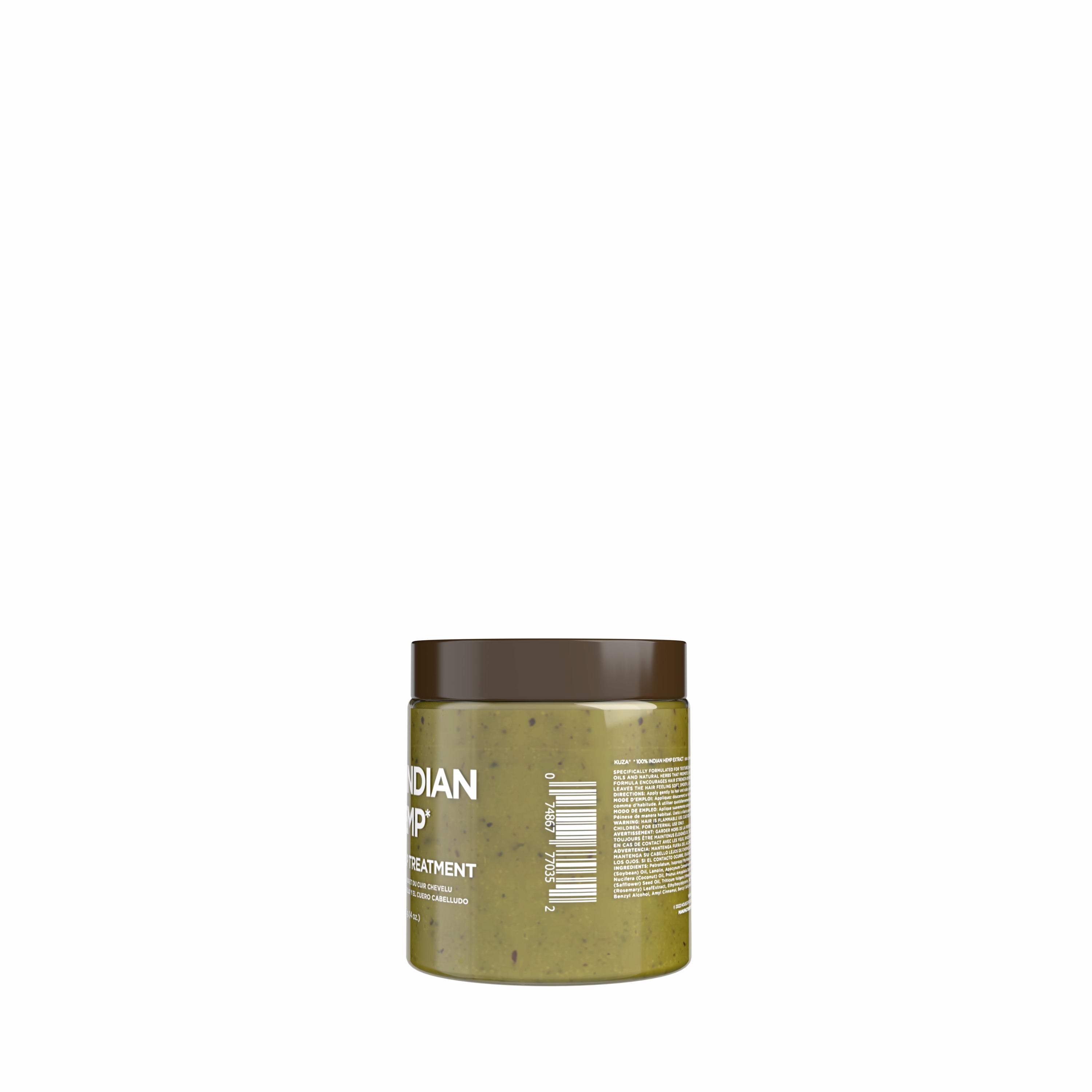 Kuza Indian Hemp trattamento capelli 4 oz cute secca
