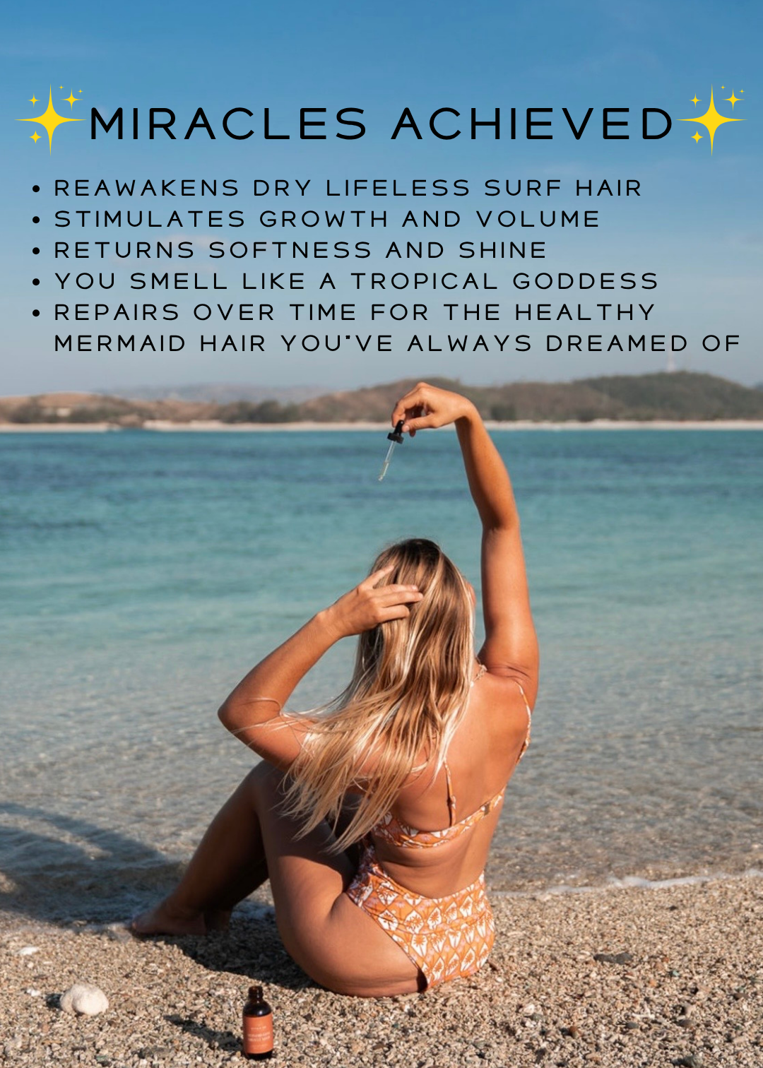Gypsea Sol Mermaid Haircare kit surf capelli secchi bundle