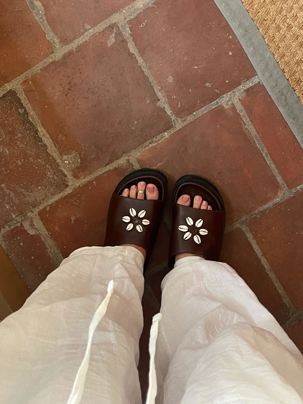Gypsea Sol The Gypsea Soles sandali pelle marrone