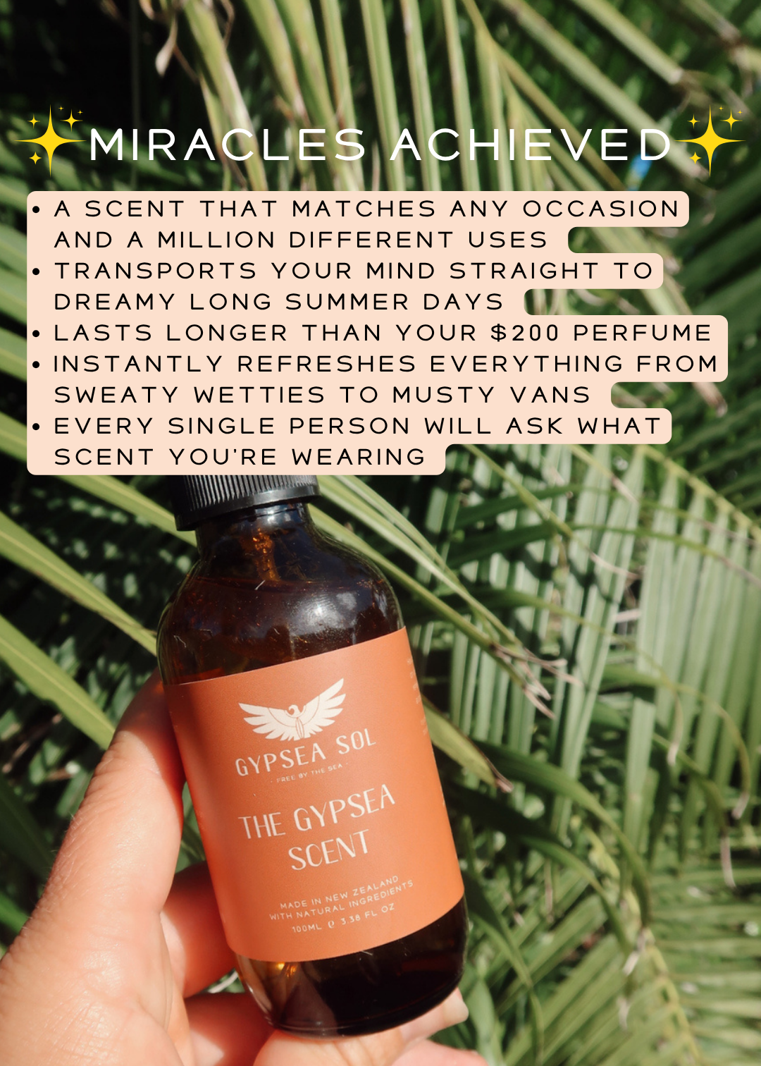 Gypsea Sol The Gypsea Scent spray profumato dolce tropicale