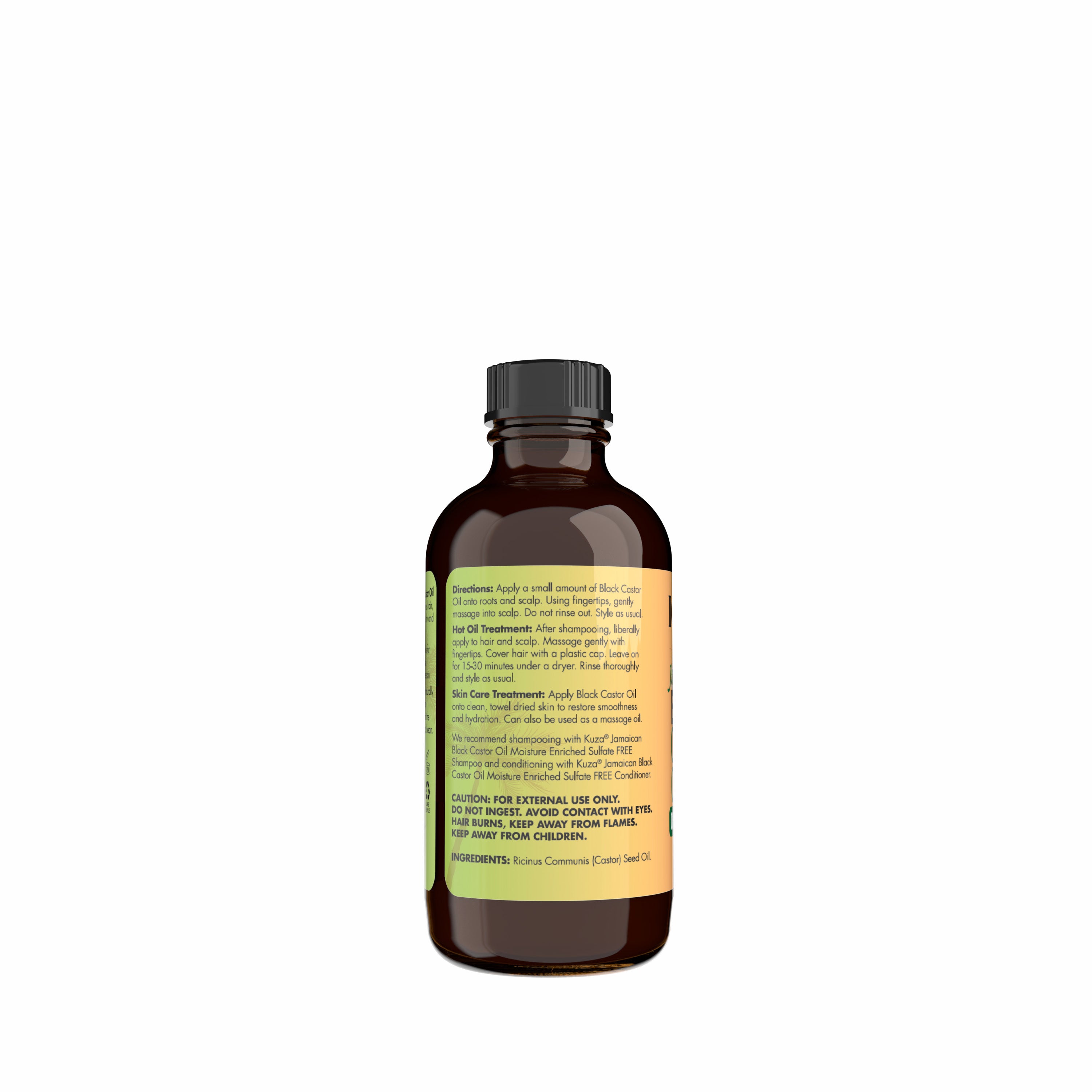Kuza Jamaican Black Castor Oil olio 4 oz originale