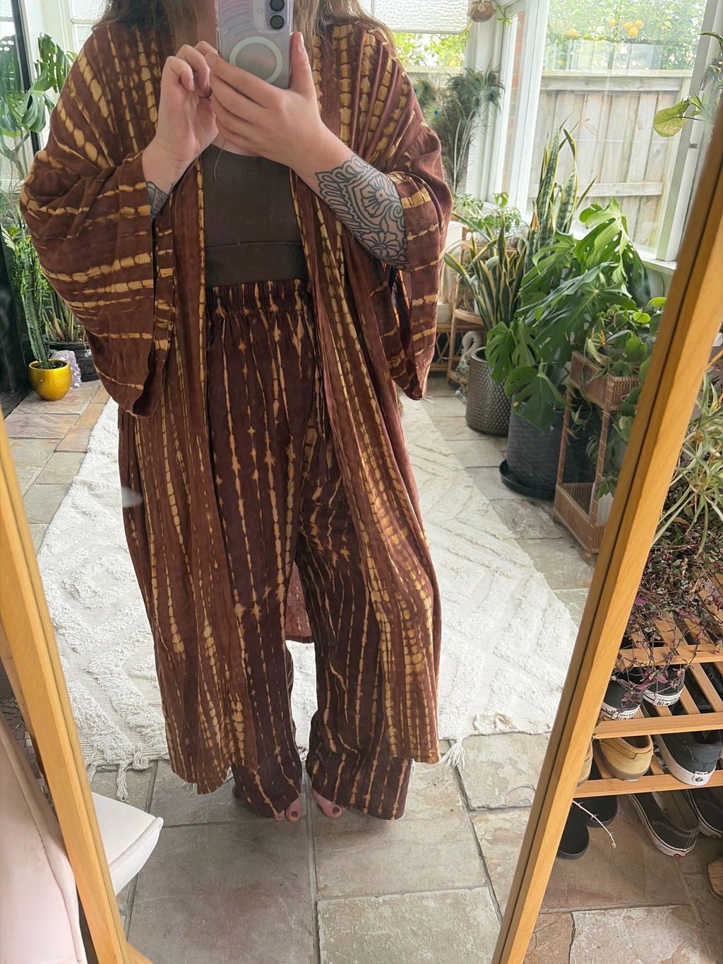 Gypsea Sol Wild Wanderer pantaloni larghi taglia S