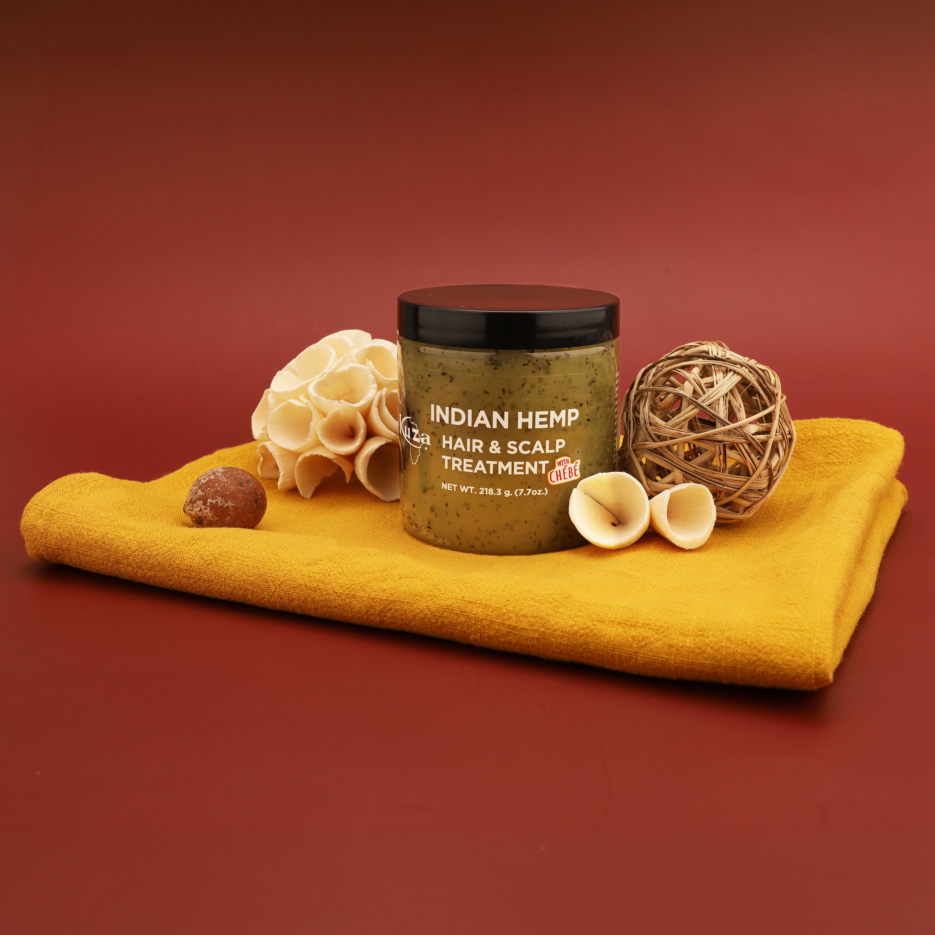Kuza Indian Hemp Chebe trattamento capelli 218 g rinforzante