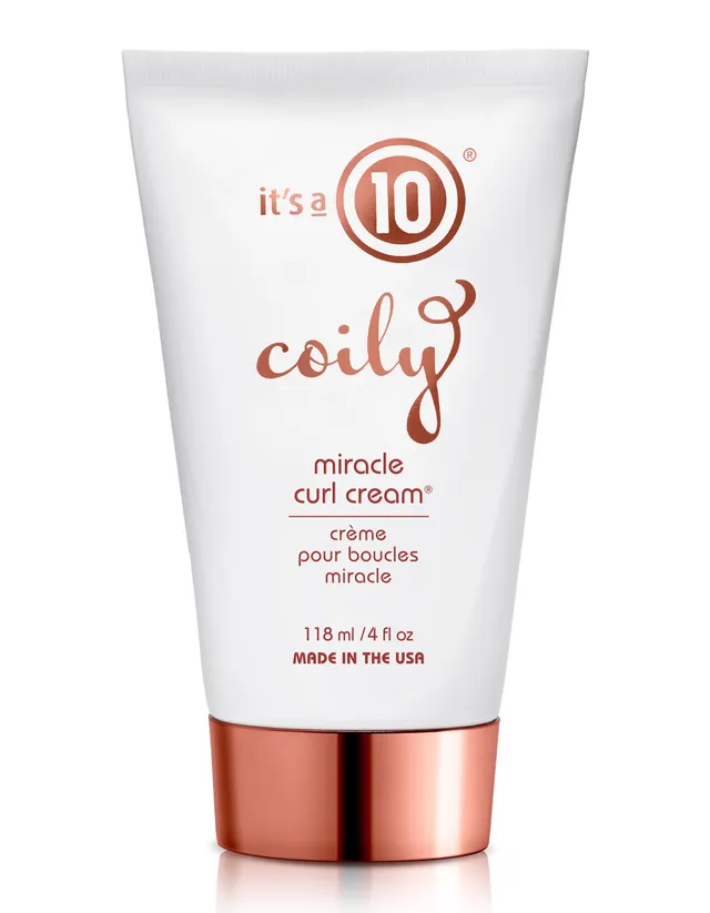 It's a 10 Miracle Coily Curl Cream crema ricci 2oz