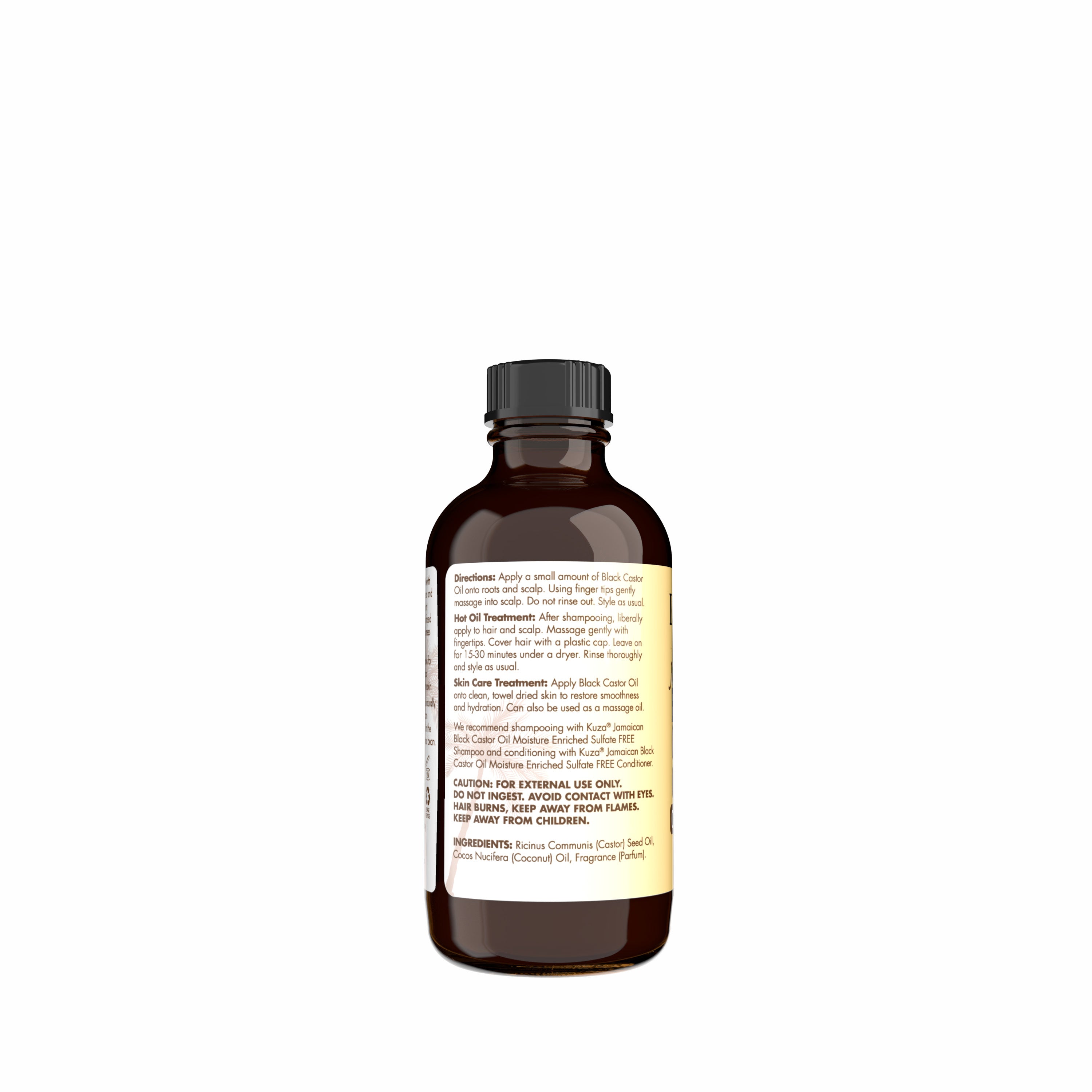 Kuza Jamaican Black Castor Oil olio cocco 118 ml nutriente