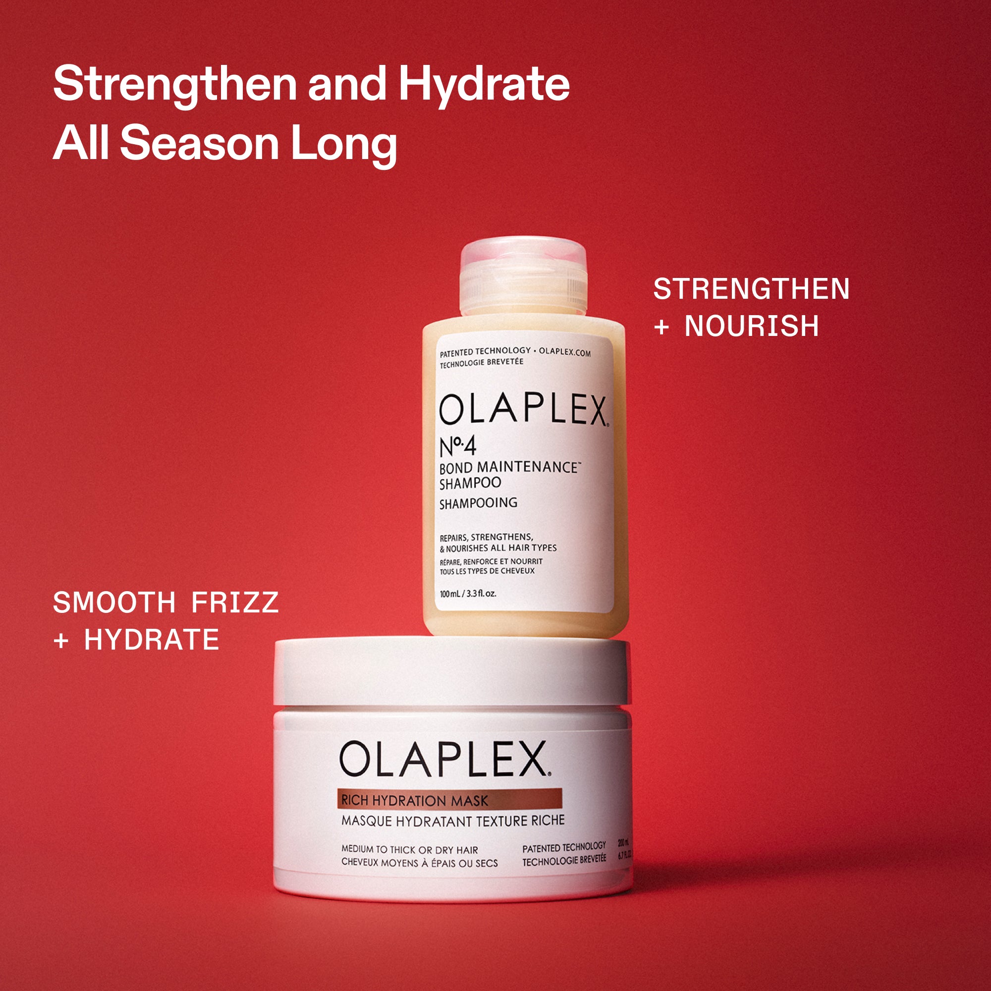 Olaplex Hydration Heroes set shampoo 100 ml + maschera 200 ml