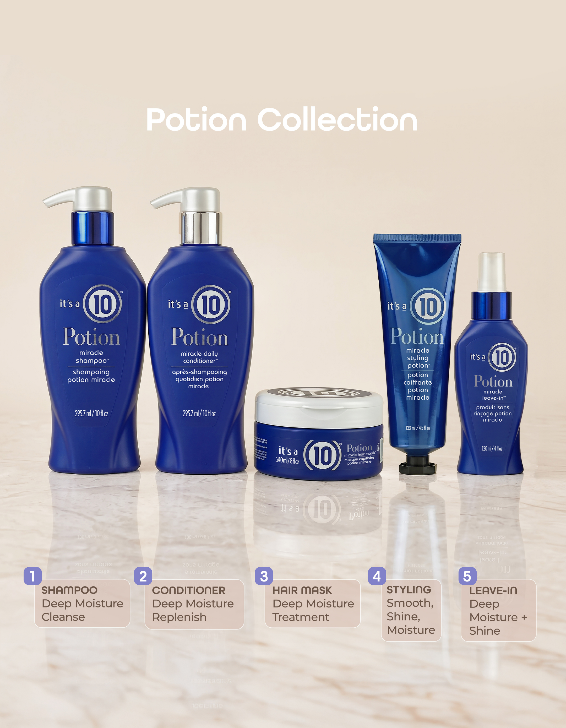 It's a 10 Potion Miracle Hair Mask maschera 237 ml capelli danneggiati